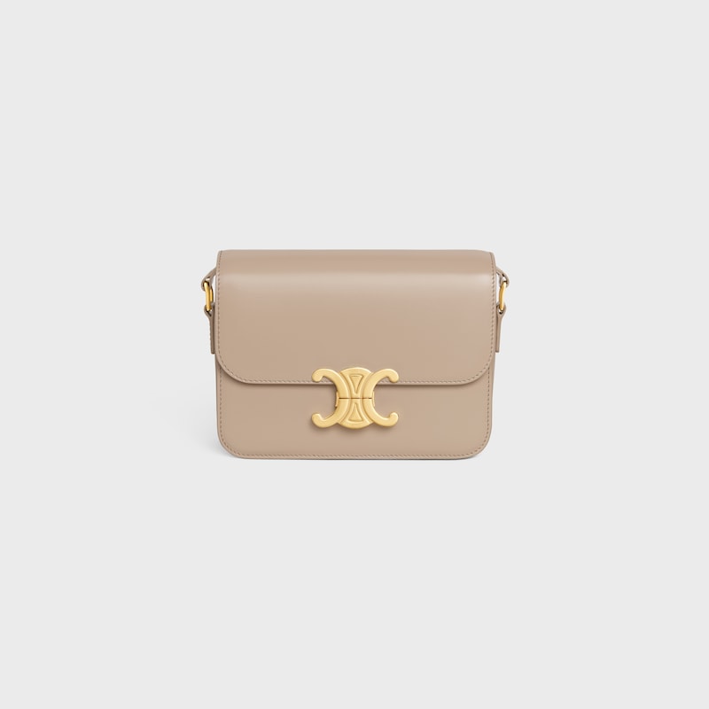sac teen triomphe en cuir de veau brillant