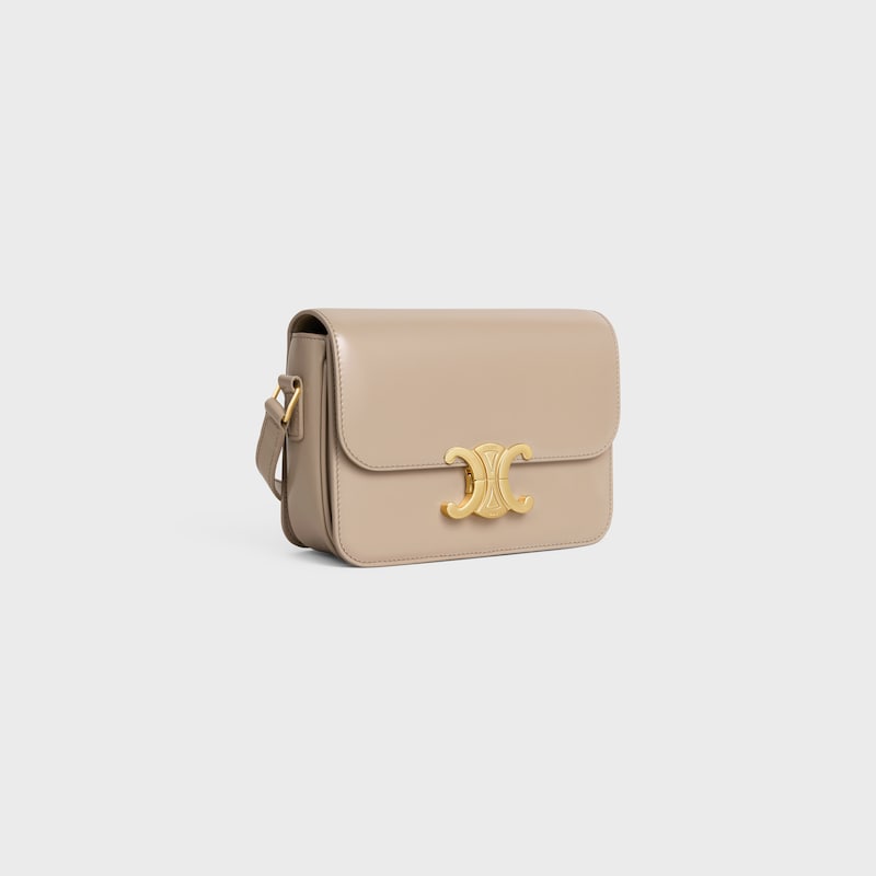 sac teen triomphe en cuir de veau brillant