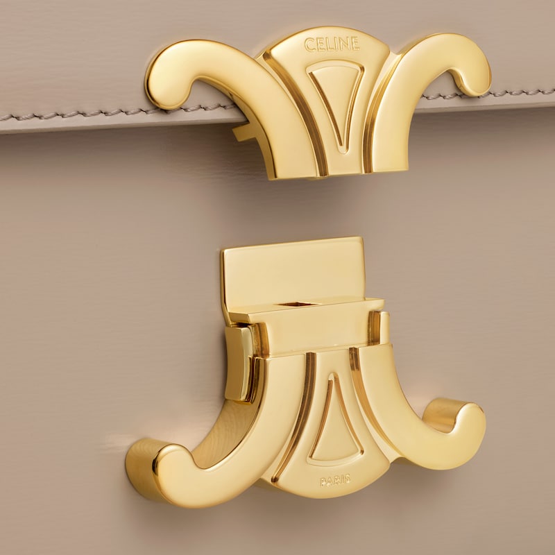 sac teen triomphe en cuir de veau brillant