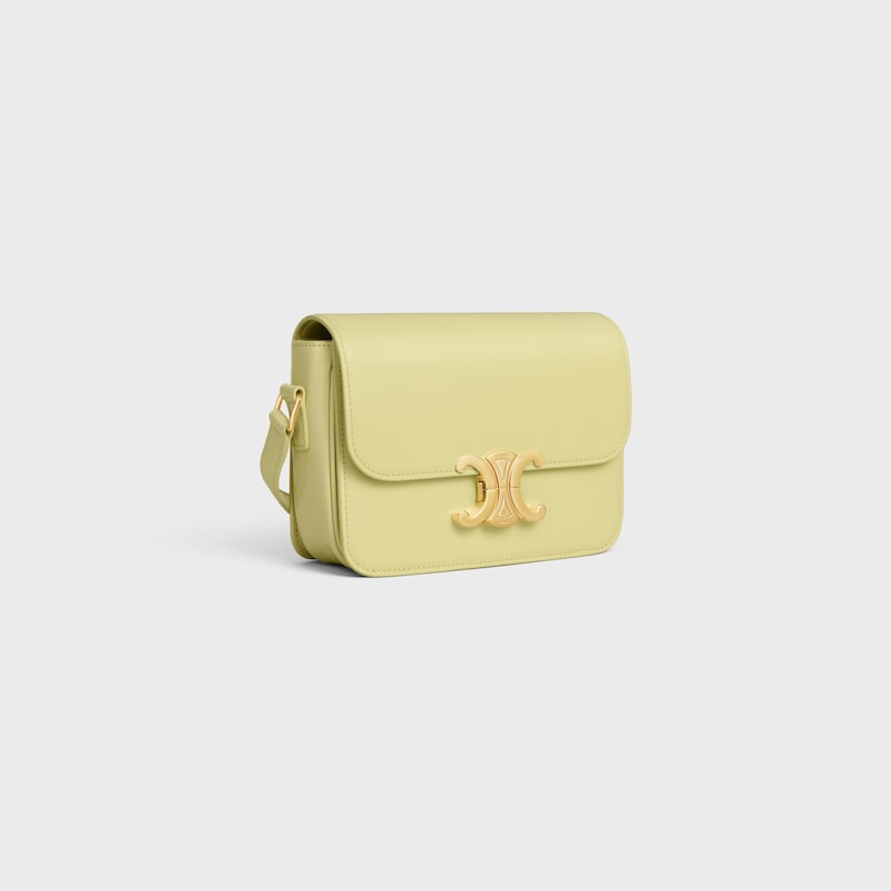 sac teen triomphe en cuir de veau brillant