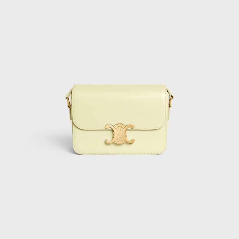sac teen triomphe en cuir de veau brillant