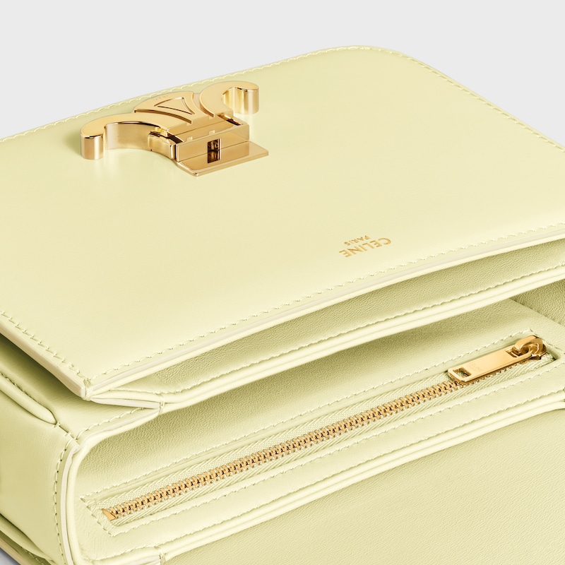 sac teen triomphe en cuir de veau brillant