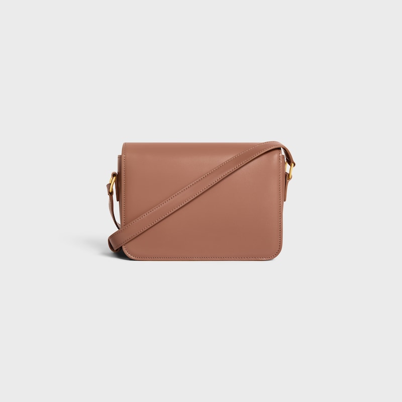 sac teen triomphe en cuir de veau brillant