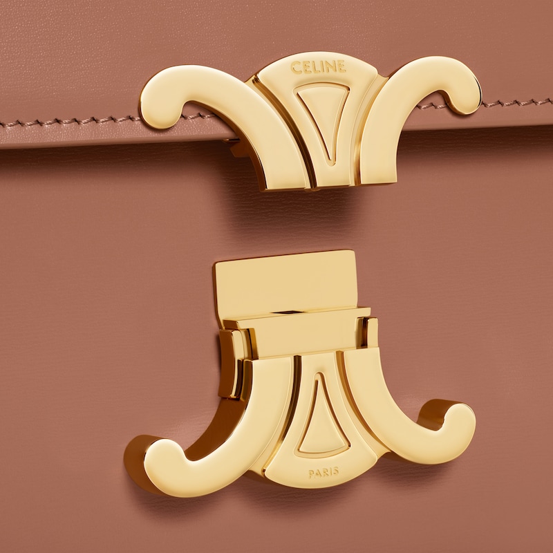 sac teen triomphe en cuir de veau brillant