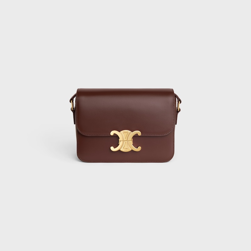 sac teen triomphe en cuir de veau brillant