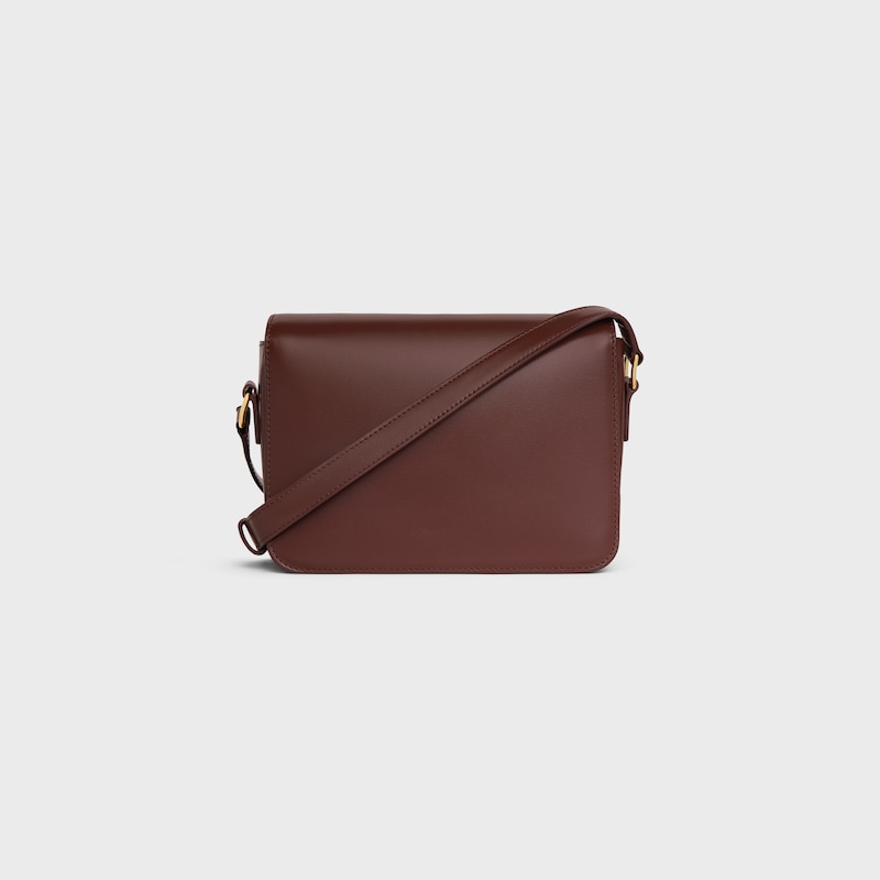 sac teen triomphe en cuir de veau brillant