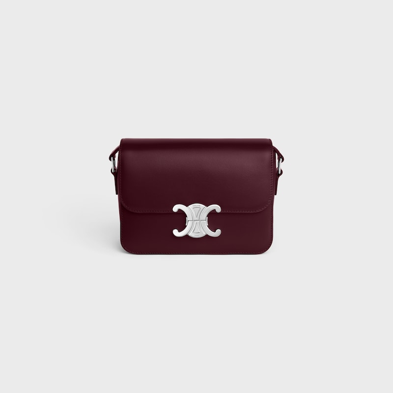 sac teen triomphe en cuir de veau brillant