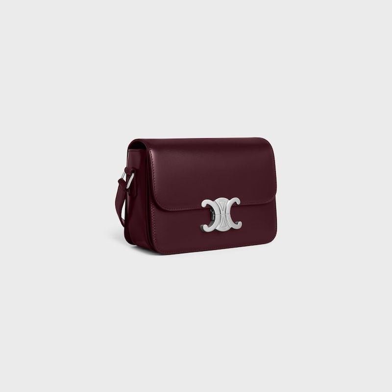 sac teen triomphe en cuir de veau brillant