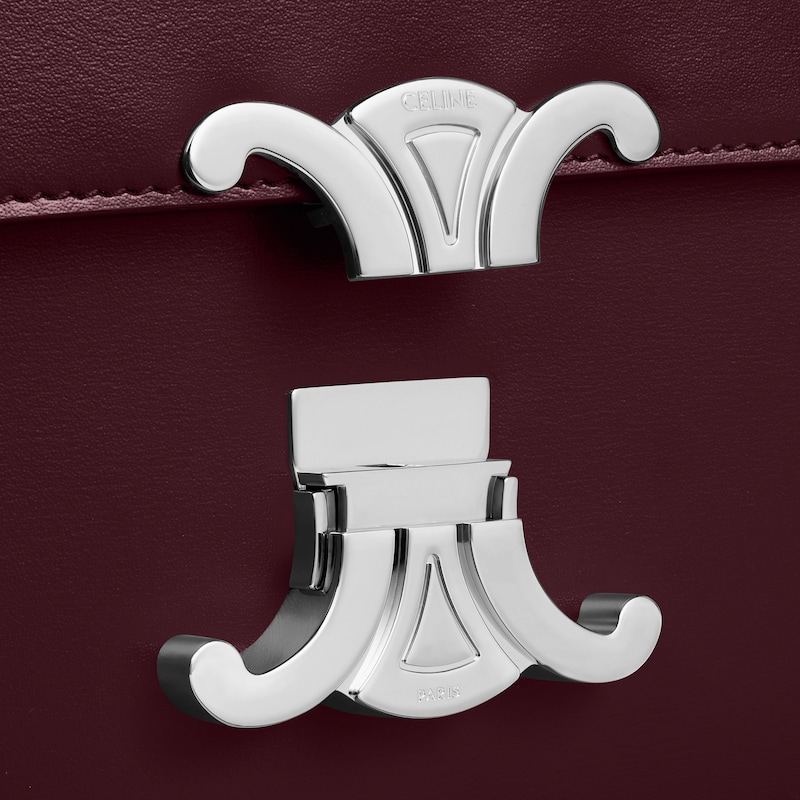 sac teen triomphe en cuir de veau brillant