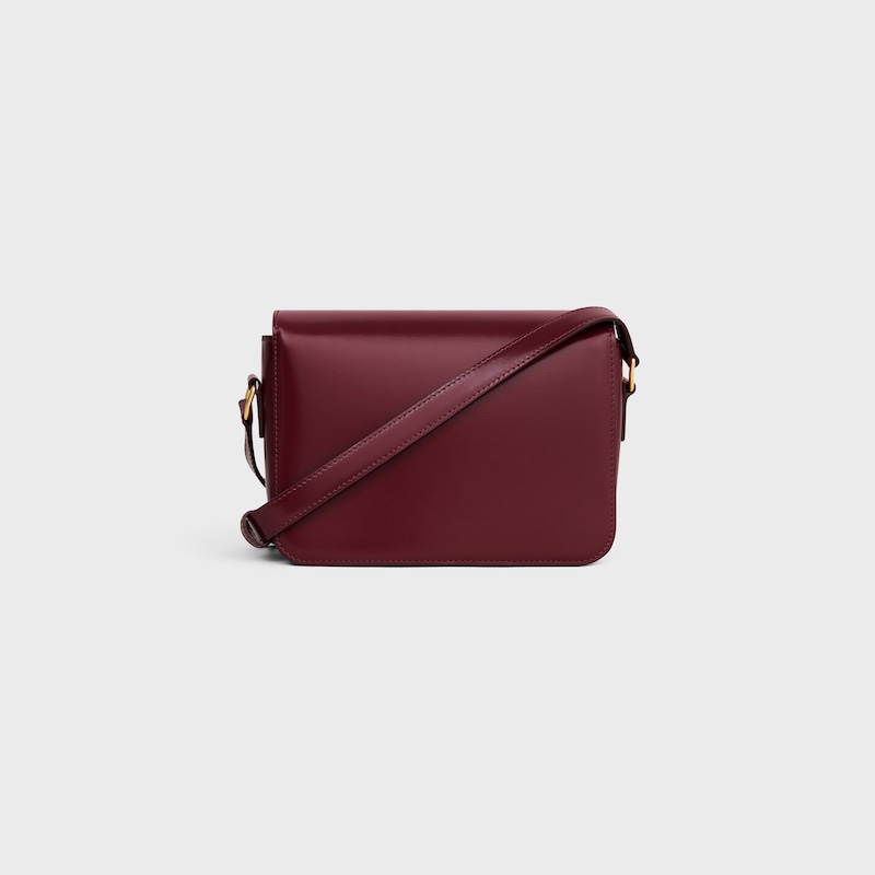 sac teen triomphe en cuir de veau brillant
