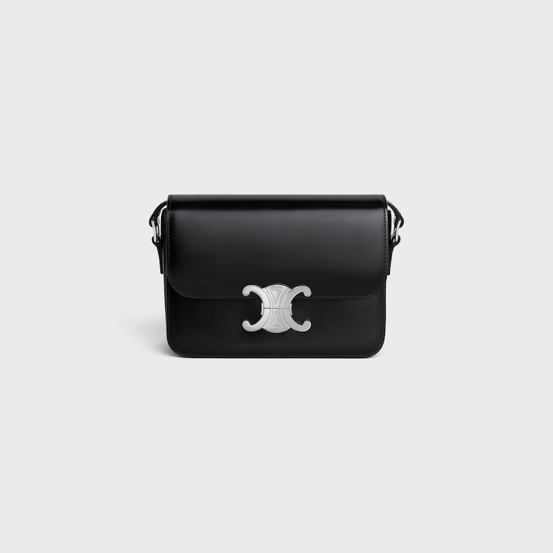 sac teen triomphe en cuir de veau brillant