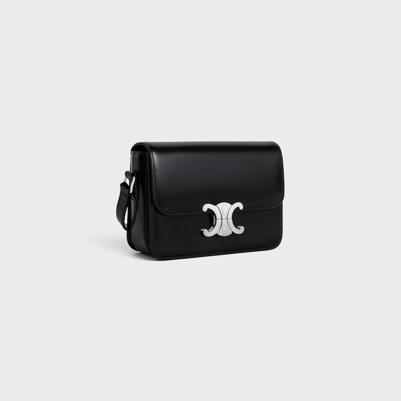 sac teen triomphe en cuir de veau brillant