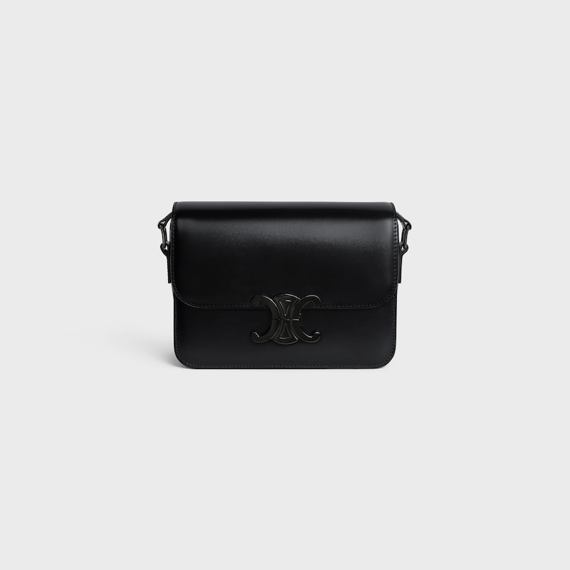 sac teen triomphe en cuir de veau brillant