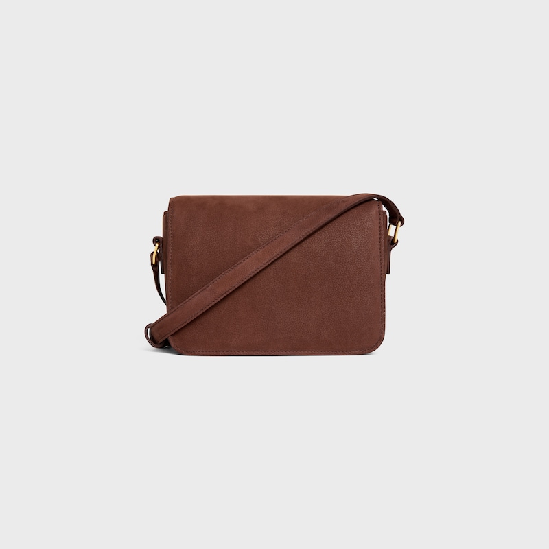 sac teen triomphe en cuir de veau nubuck grainé