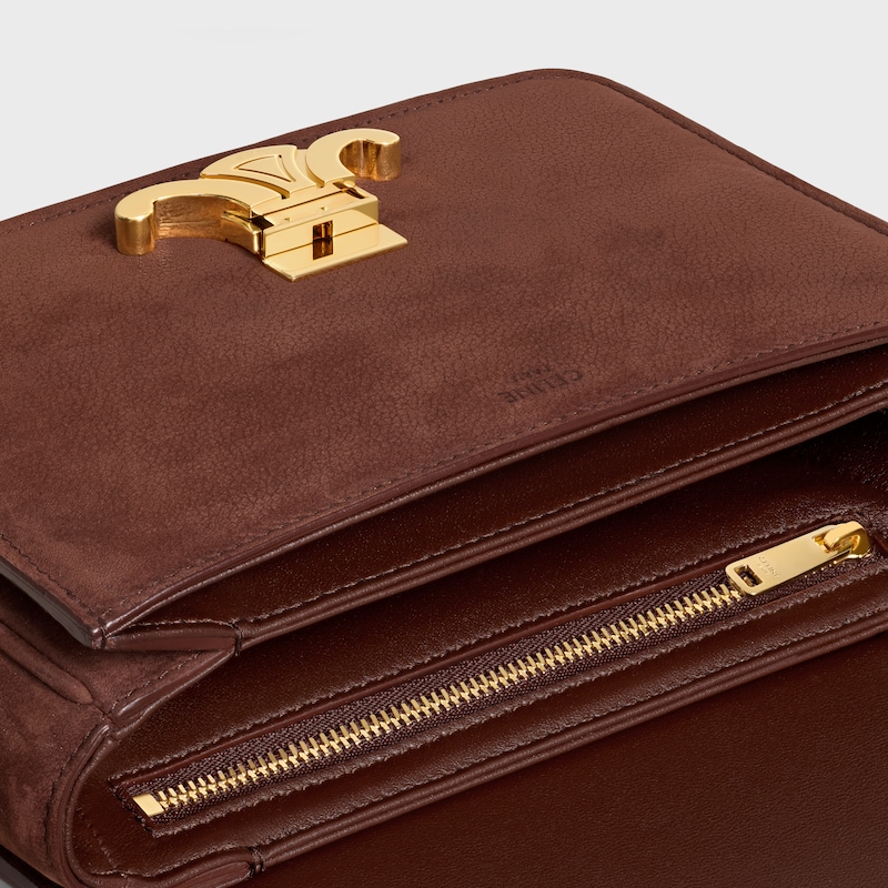 sac teen triomphe en cuir de veau nubuck grainé