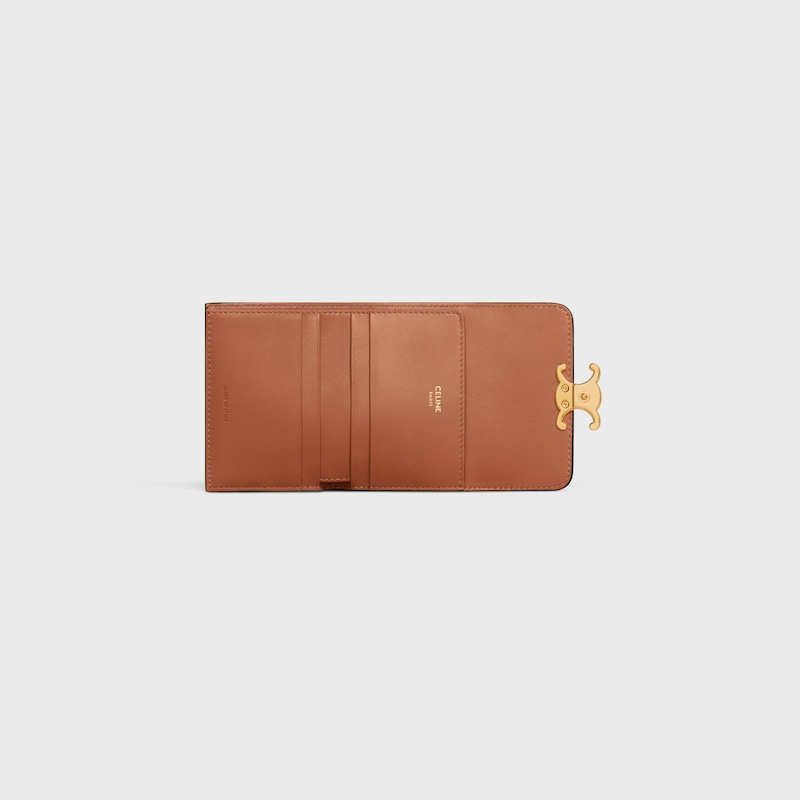portefeuille compact avec porte-monnaie triomphe en toile triomphe