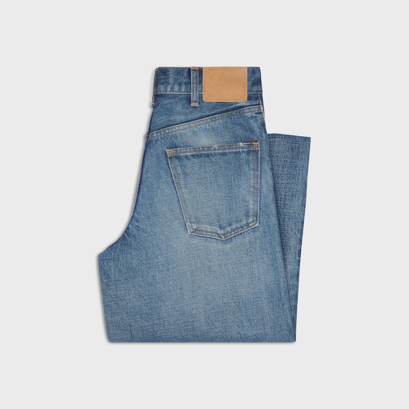 jean de surf évasé en denim délavé union wash