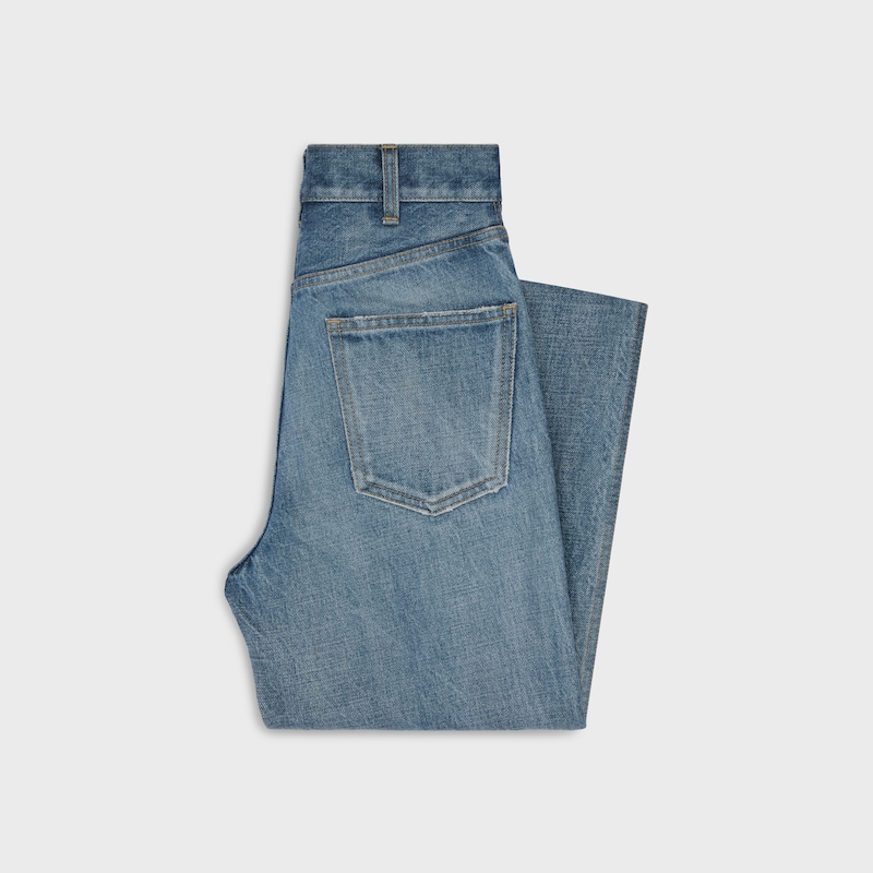 jean évasé jane en denim délavé union wash