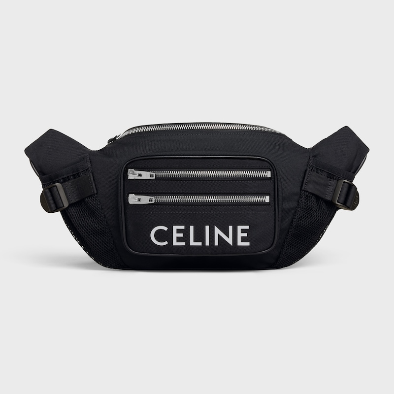 sac banane de randonnée en nylon imprimé céline