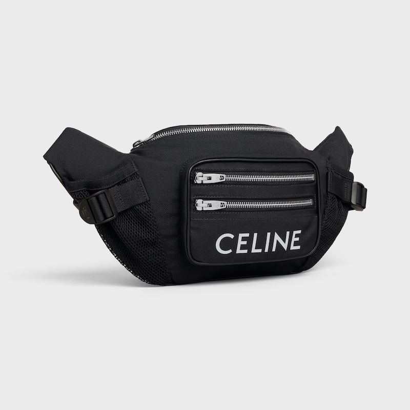 sac banane de randonnée en nylon imprimé céline