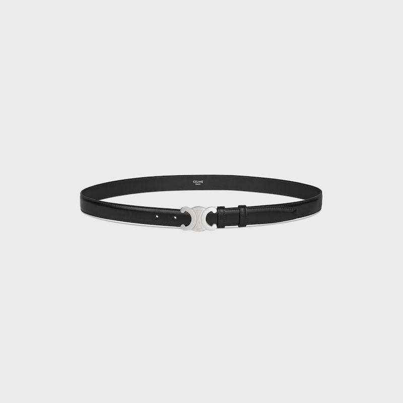 ceinture triomphe moyenne 25 mm en cuir taurillon