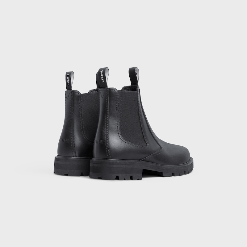 bottines chelsea celine margaret en coloris shiny bull