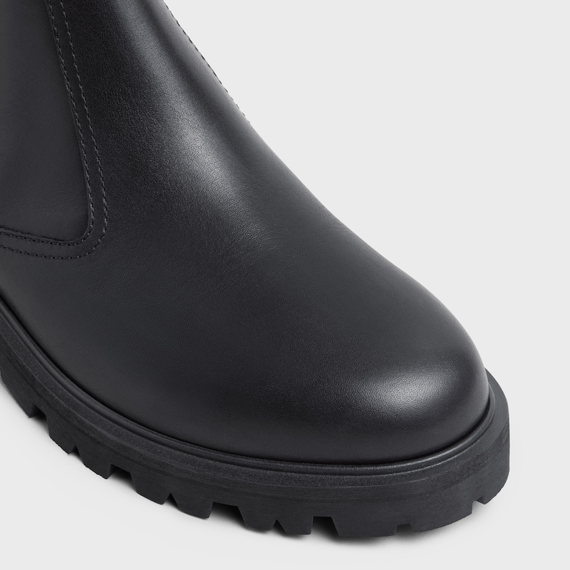 bottines chelsea celine margaret en coloris shiny bull