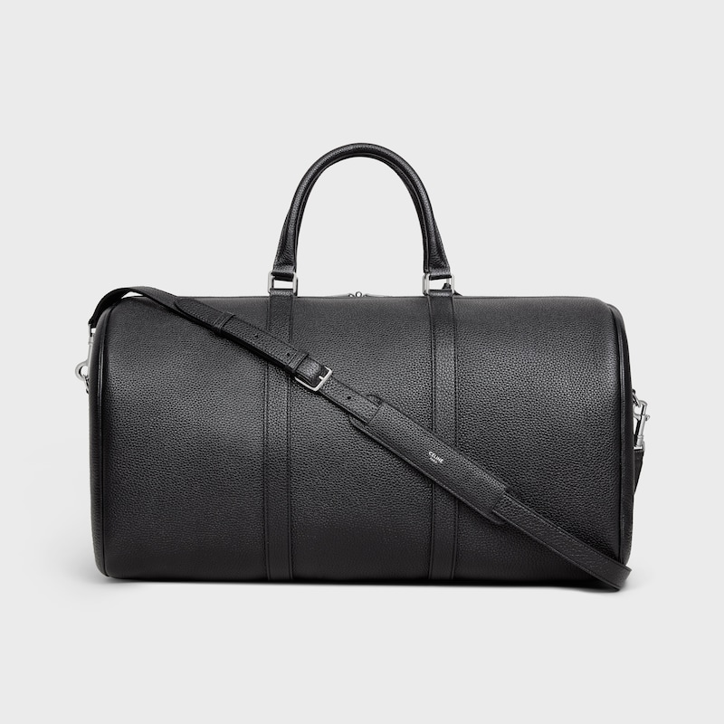 grand sac de voyage en cuir de veau grainé