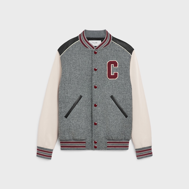 veste teddy classique en laine tricotine