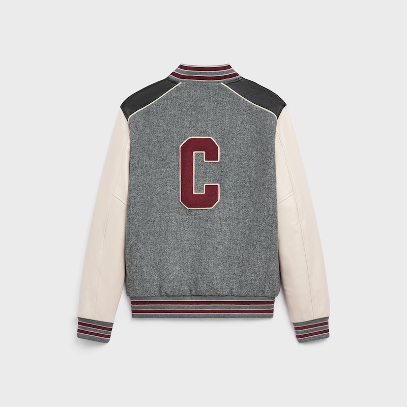 veste teddy classique en laine tricotine
