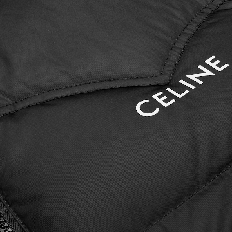 doudoune western céline en nylon léger
