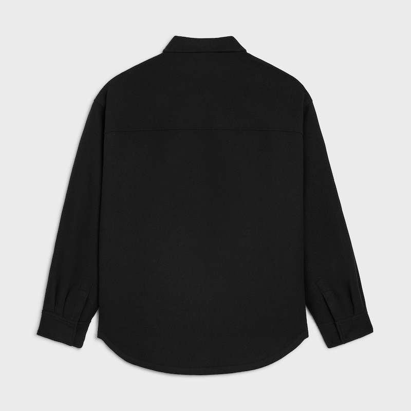 surchemise en flanelle de laine