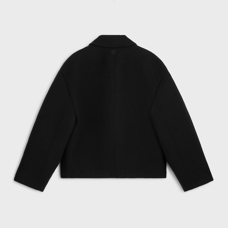 veste en feutre de laine double face