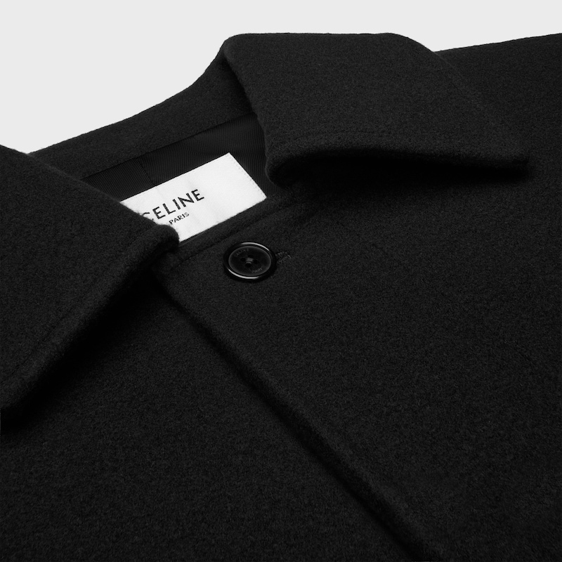 veste en feutre de laine double face