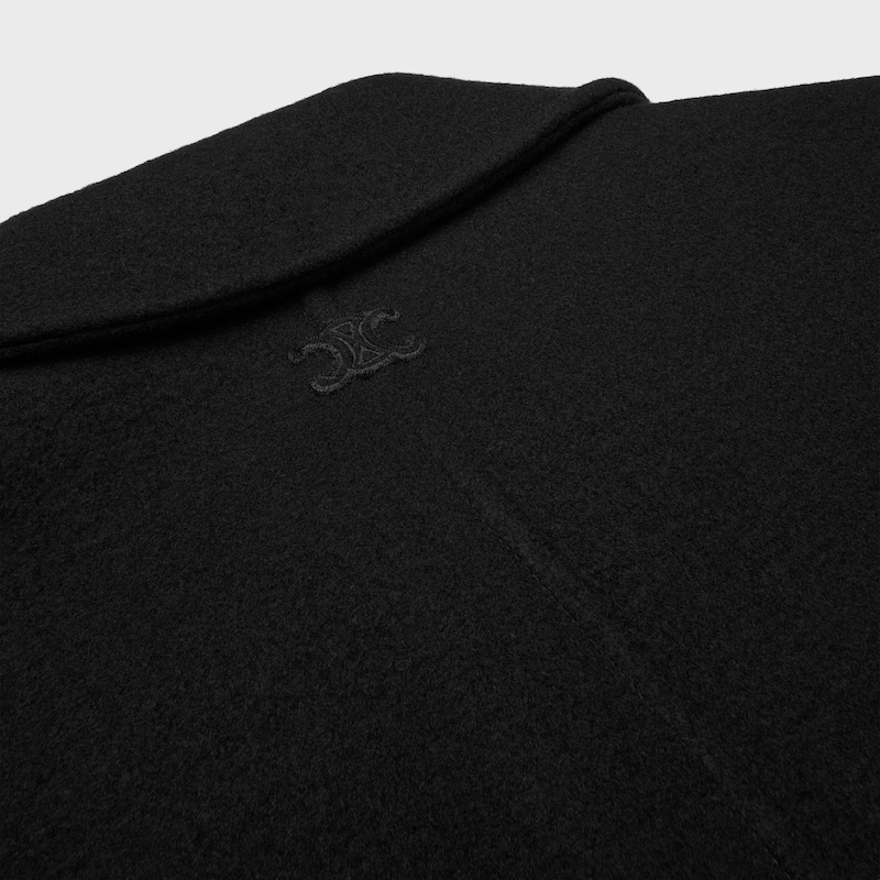 veste en feutre de laine double face
