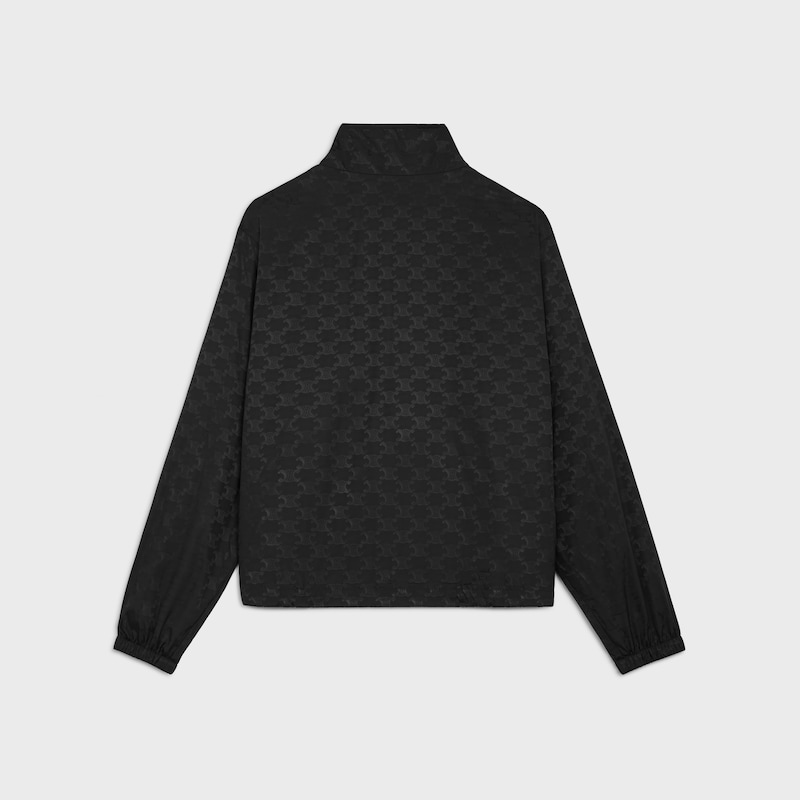 blouson céline en nylon monogrammé