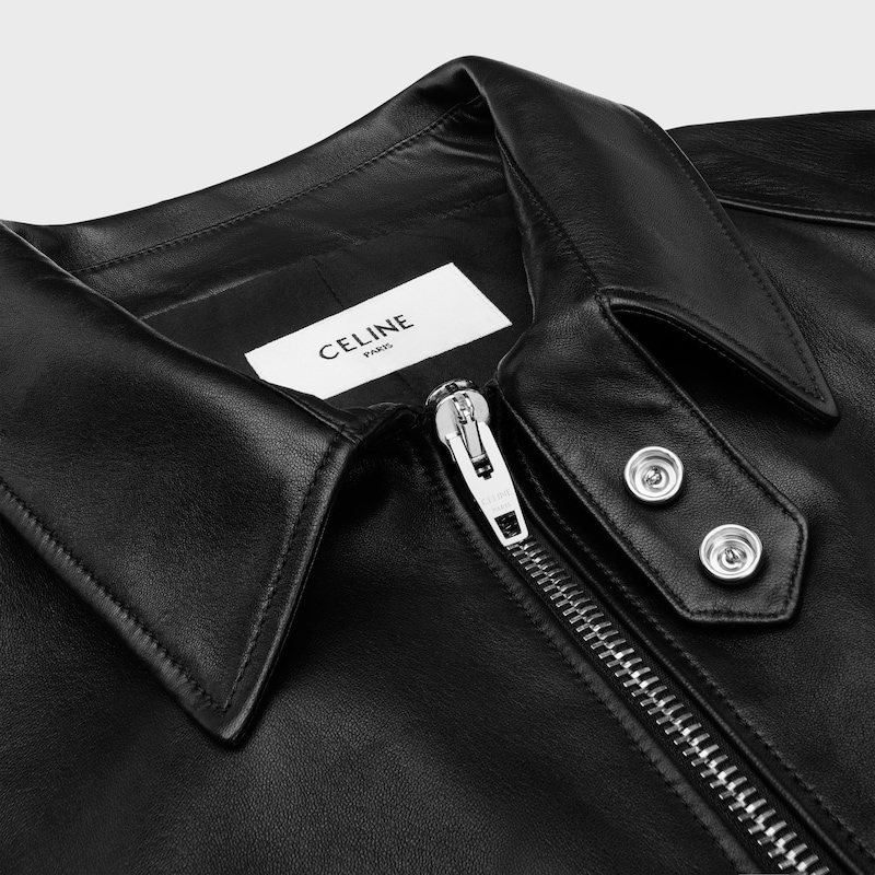 veste en peau dagneau