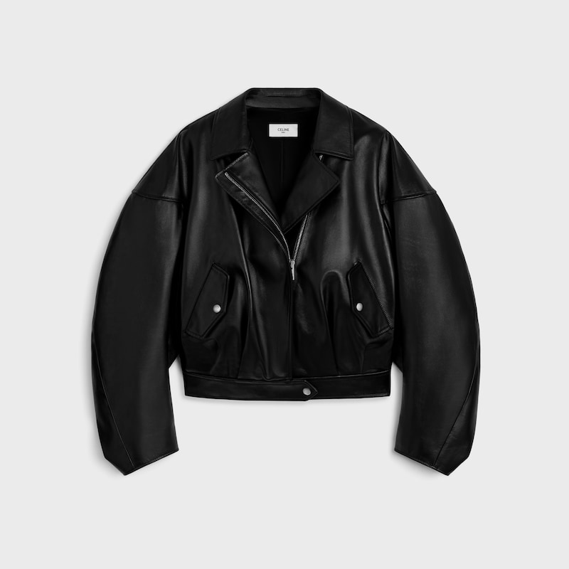 veste en cuir de veau