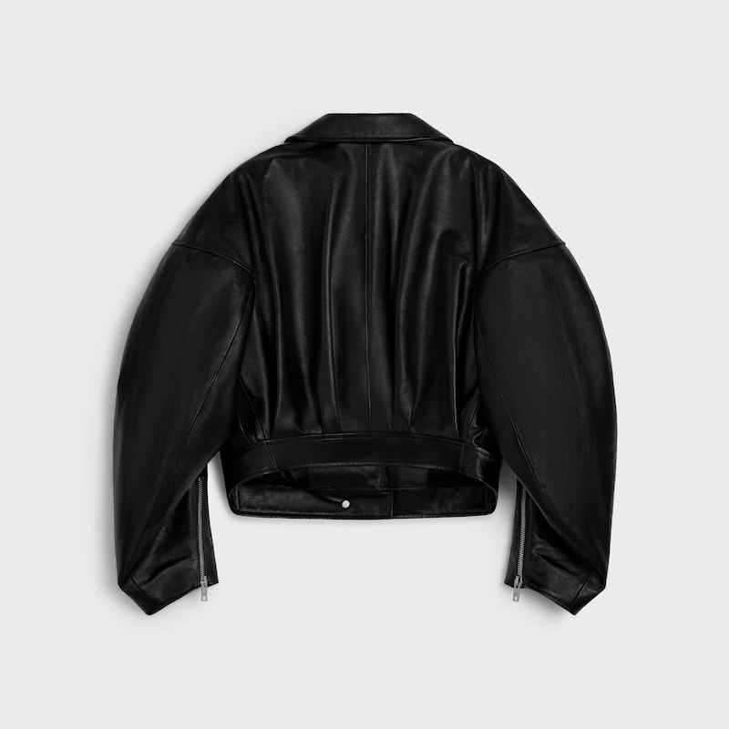 veste en cuir de veau