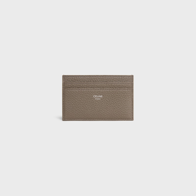 porte-cartes en cuir de veau grainÉ