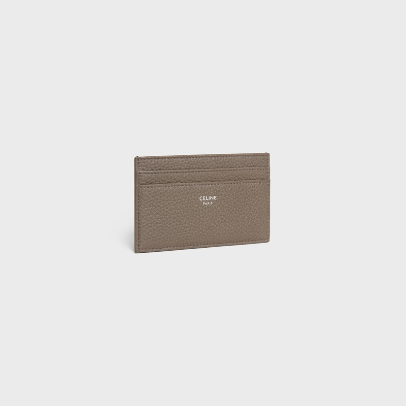 porte-cartes en cuir de veau grainÉ
