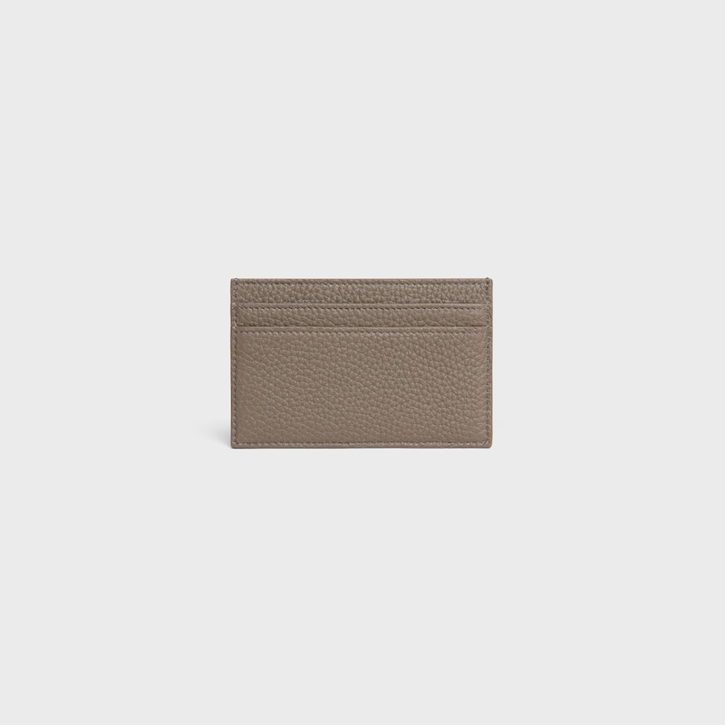porte-cartes en cuir de veau grainÉ