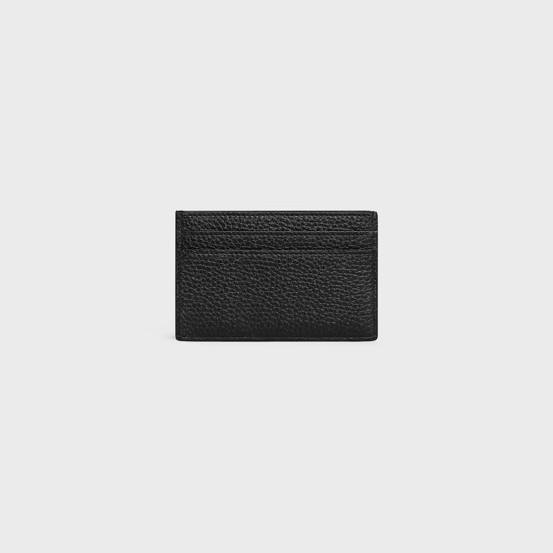 porte-cartes en cuir de veau grainÉ