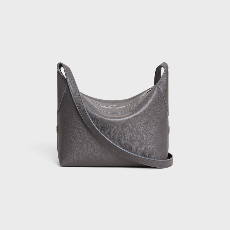 sac bandouliÈre harry en cuir de veau grainÉ