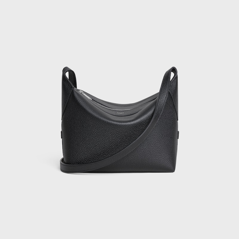 sac bandouliÈre harry en cuir de veau grainÉ