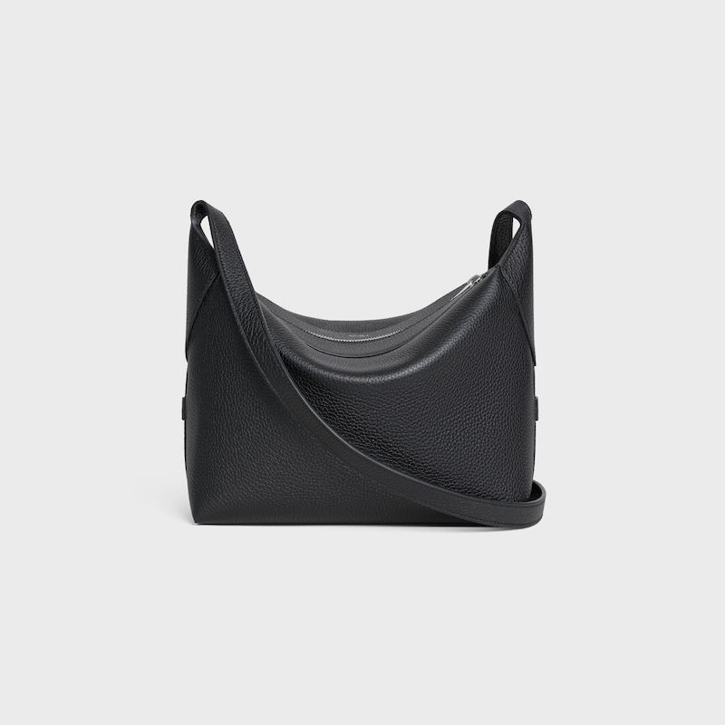 sac bandouliÈre harry en cuir de veau grainÉ