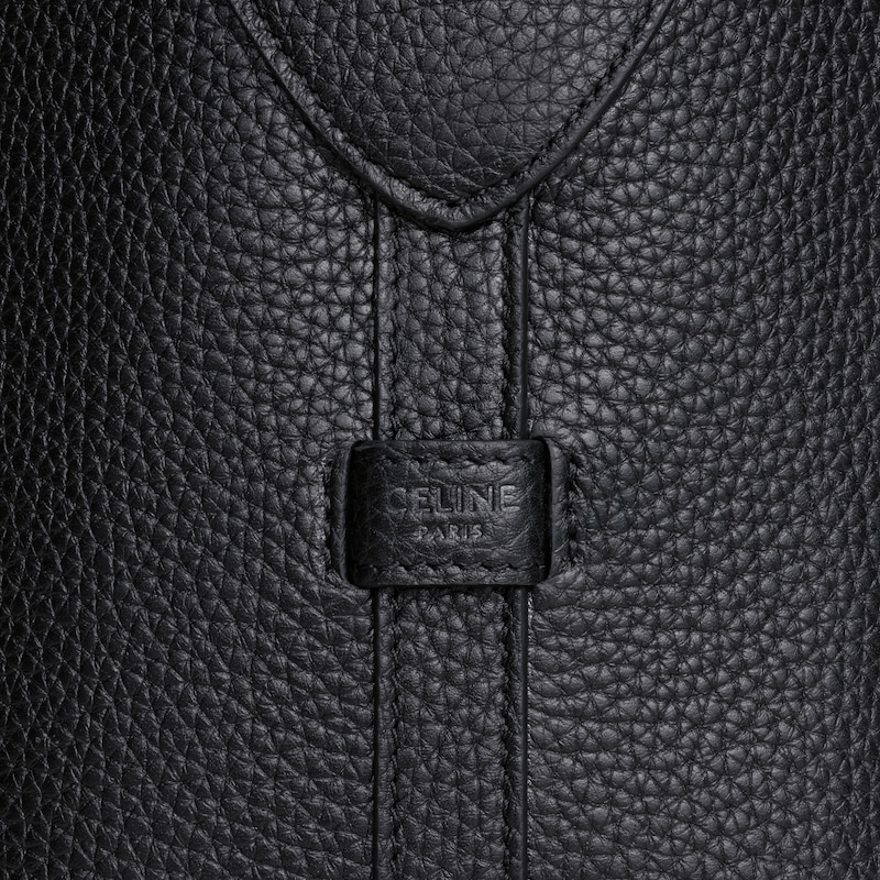 sac bandouliÈre harry en cuir de veau grainÉ