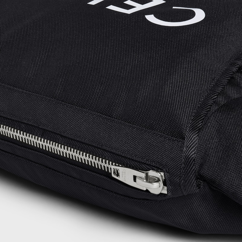sac messager de randonnée moyen en nylon avec imprimé céline