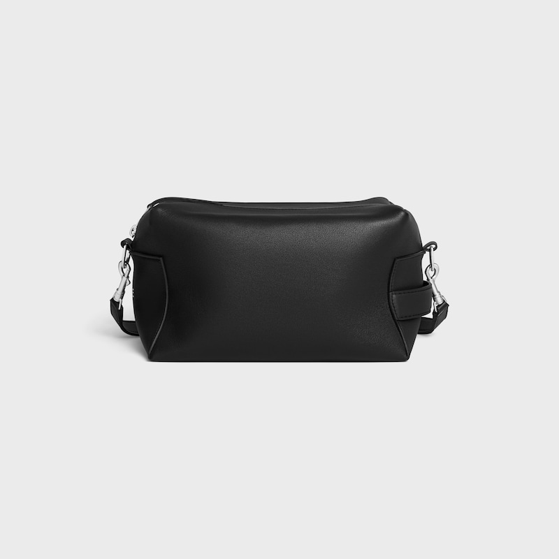 sac messager À emporter en cuir de veau lisse