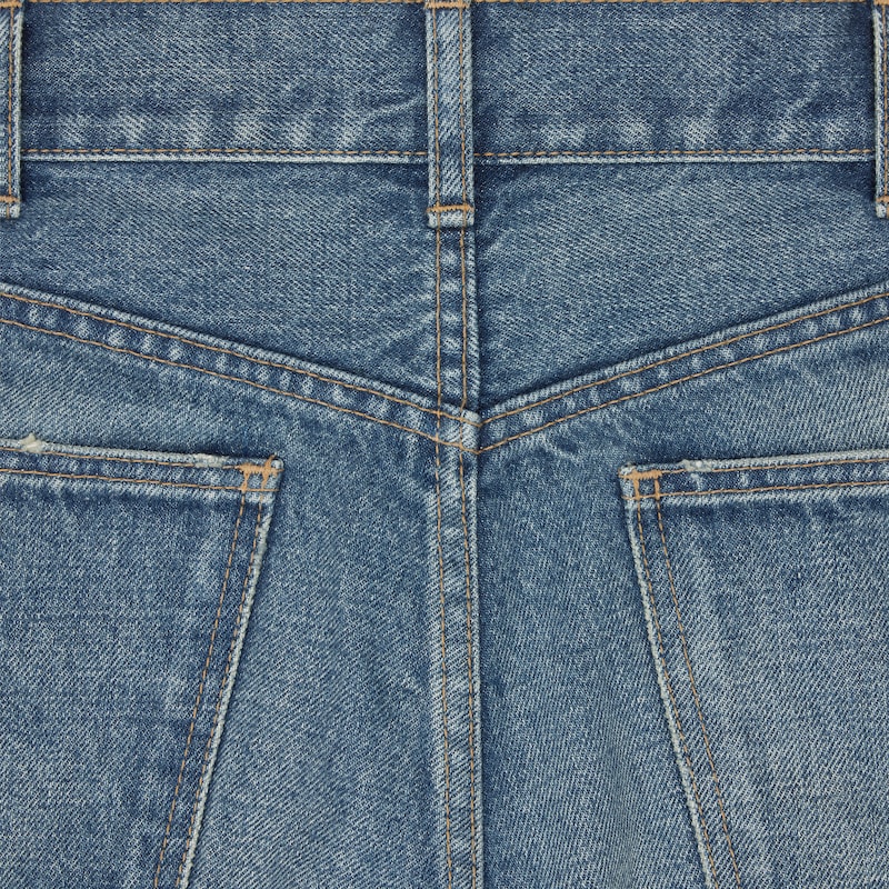 kurt jeans en denim délavé union